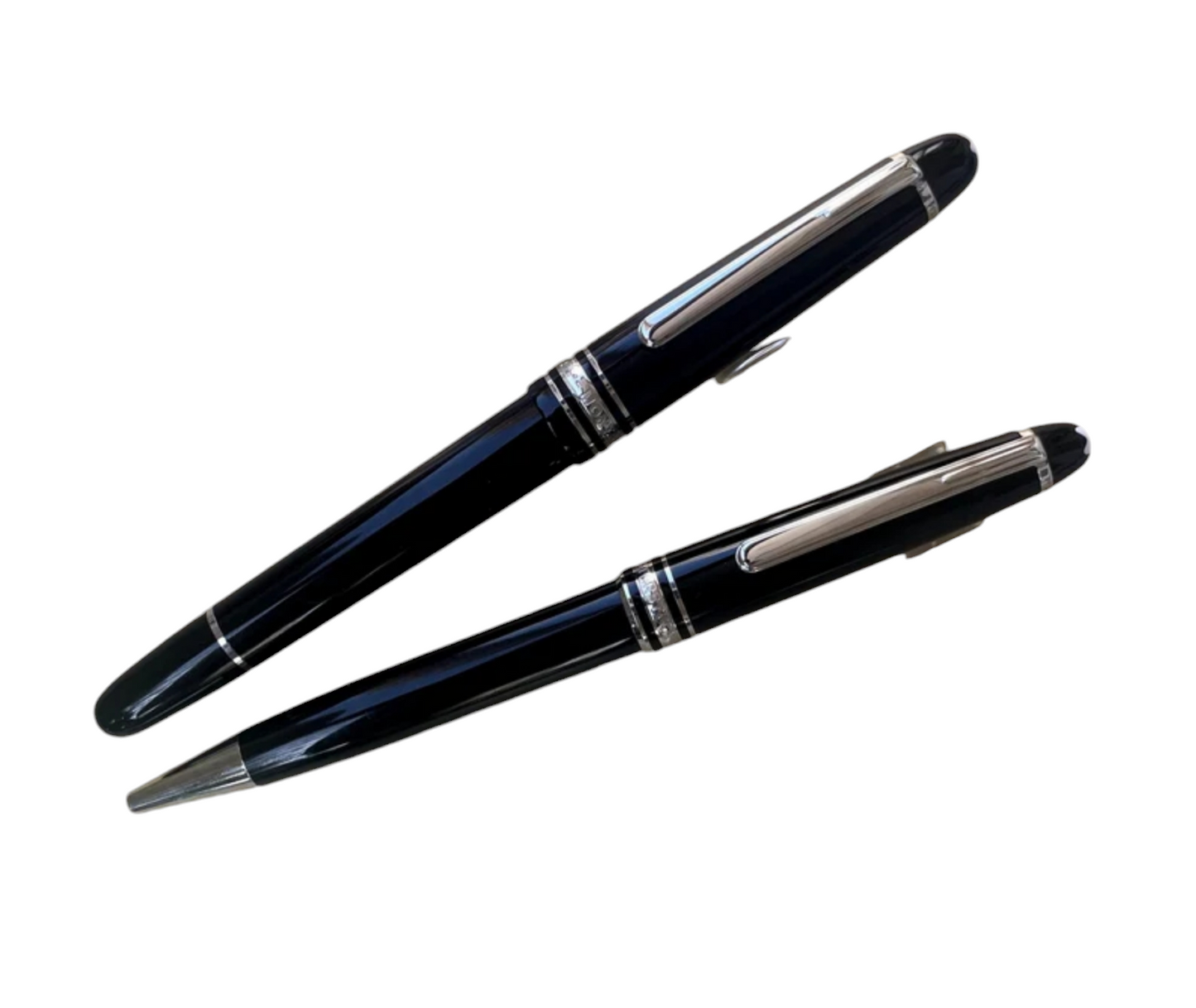 Montblanc Meisterstück Glacier Classique Pen, Fountain Pen and Ballpoint Pen Set