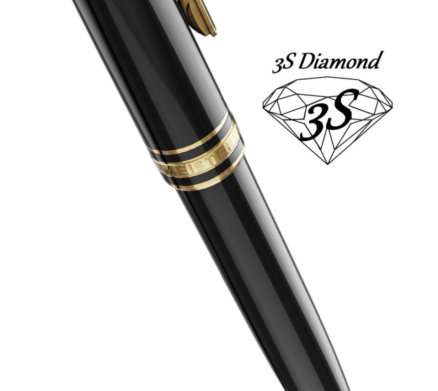 Bolígrafo Montblanc Meisterstück chapado en oro Classique 