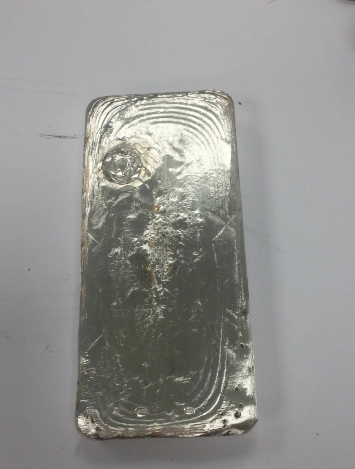 Lingotto argento puro 999.9. 1000 grammi