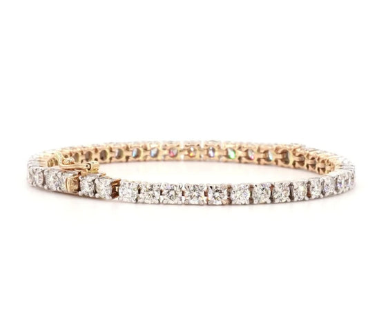 Bracciale - 18 carati Oro giallo - 6.92ct. tw. Diamante (Naturale)